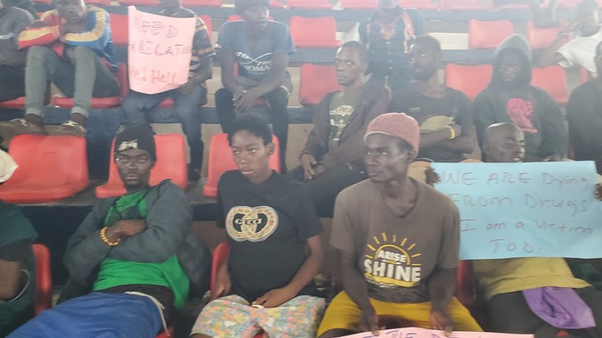 Disadvantaged Youths Rally at SKD in Paynesville, Calling for Change