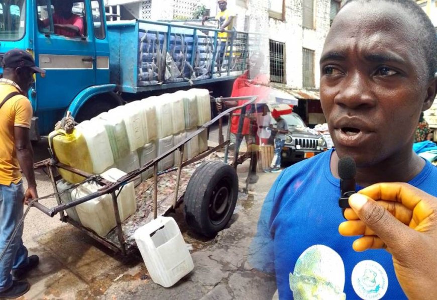 ‘Push-Push’ Water Sales Soar Amid Economic Woes…Vendors Criticize Finance Minister