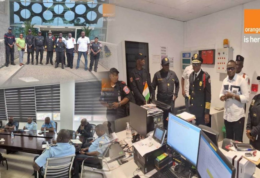 Orange Liberia Sponsors Fire Service Staff For Training in Paris, Abidjan