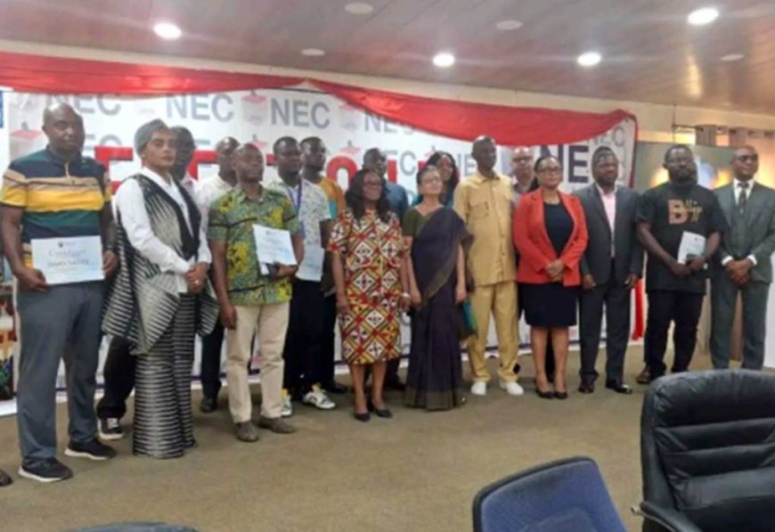 NEC Staff Certificated In Content Development