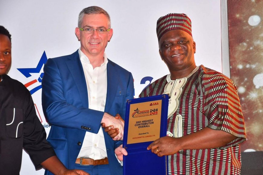 ArcelorMittal Liberia Honored as Top Contributor in Natural Resource Tax Sector…