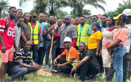 Rep. Emmanuel Yarh Breaks Ground for US$39K Modern Annex at Cuttington University Junior College