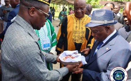 President Boakai Calls for Development Beyond Monrovia, Says Progress Must Reach Every Community