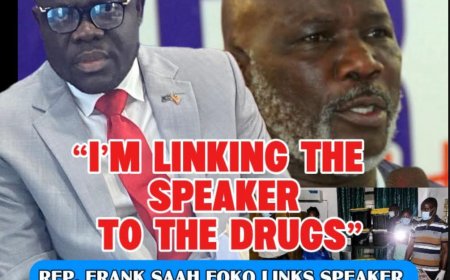 Rep. Frank Saah Foko Links Speaker Koon to US$19 Million Drug Bust, Alleges Compromise